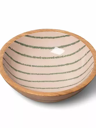 FYNCH-HATTON | Cuenco pequeño 20cm SINGITA Azul Paloma | dunkelgrün